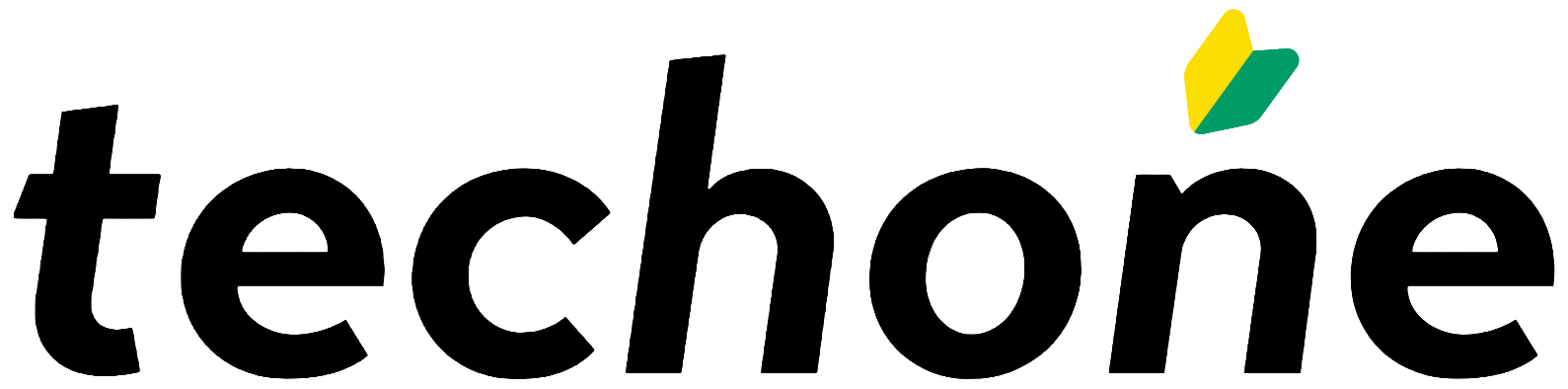 ワードロゴ Techone 透過
